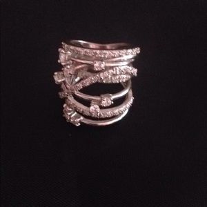 Women's Ring approx6 Sterling silver 925 used